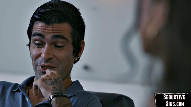 Gorgeous babe fucked by lover