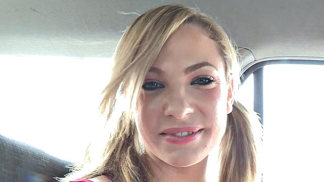 Watch as this slutty bae seduces an anal dyke with her car & fingers while flaunting her trimmed pussy and panties