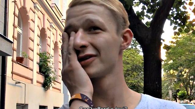 Pulled Euro 21yo POV nailed in ass for money