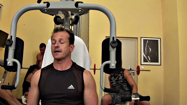 Get ready for a wild gym class with a group of boys and their big tits!