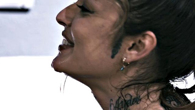 Wild stepdaughter drilled by stepfather in pussy