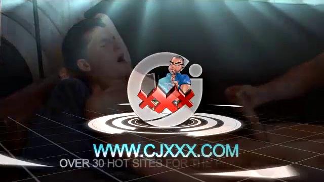 Vincenzo is super horny and grabs himself through his pants, before exposing his hard occk. After giving his meat a good workout, Vincenzo shoots all over his face and licks up the remains.