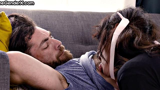 Lingerie alt trans destroyed by BF