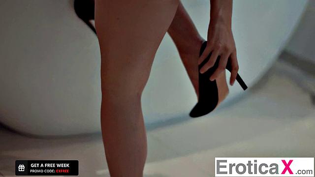 Stunning GF Massaged & Made Love To By BF - XEmpire / Hard Working Babe Fucked By BF