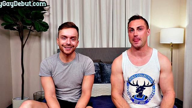 Amateur stud barebacked and jizzed by inked top