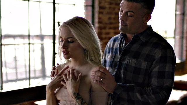 Stepdaughter fucked by stepfather in wet pussy hole