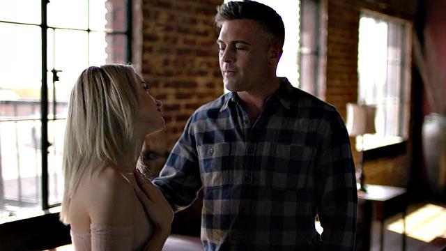 Stepdaughter fucked by stepfather in wet pussy hole