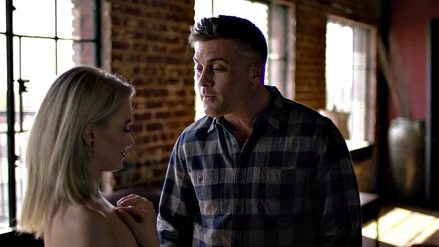 Stepdaughter fucked by stepfather in wet pussy hole