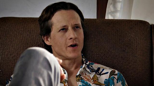 Inked MILF fucked by another guy while BF records