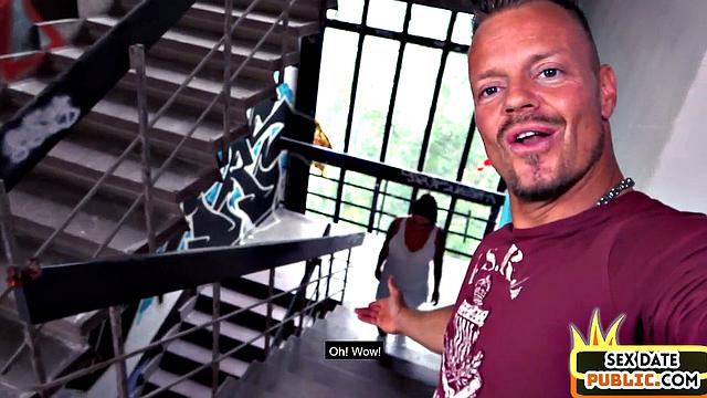 Public amateur mature fucked by date in abandoned place