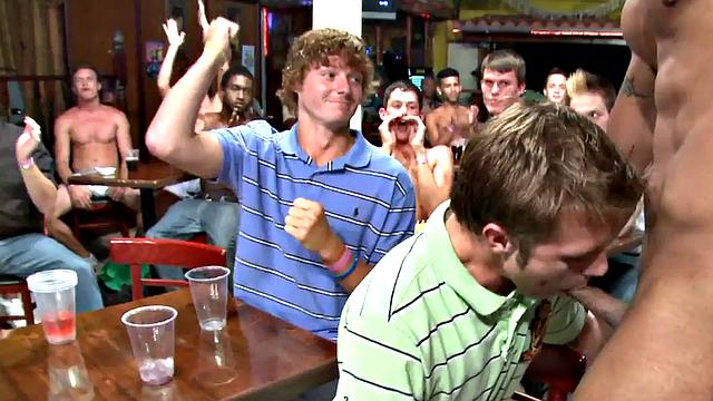 Real amateur party with strippers