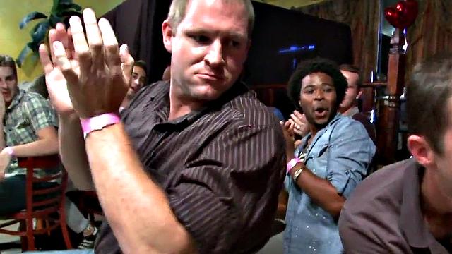 Real amateur party with strippers