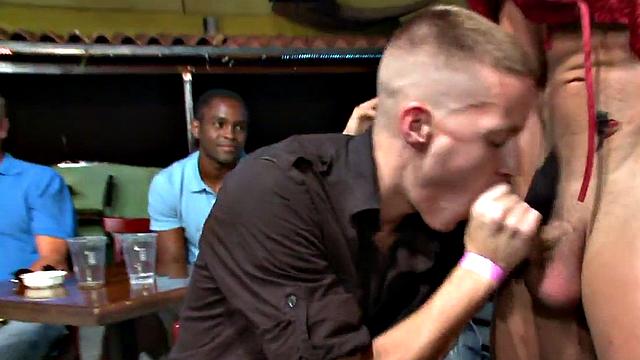 Real amateur party with strippers