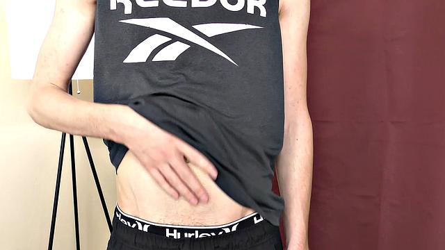 Parker Montello Jerks His Shaft