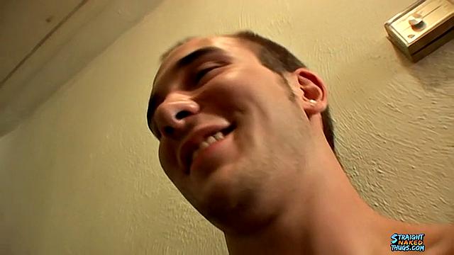 Chain takes charge and covers Jacob with cum in a hot gay initiation