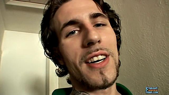 Chain takes charge and covers Jacob with cum in a hot gay initiation