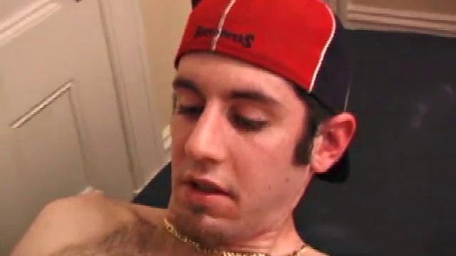 When Tag comes home and finds the massage table out, Matthew has him lie down on it and quickly strips his clothes off to get his hands on that cock. Tag finds someone's dick and starts blowing.