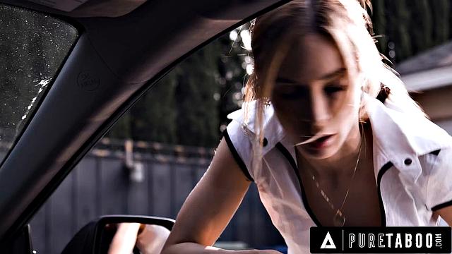 Студентка Aiden Ashley соглашается на грязную работу от извращённого отчима преподавателя, жадно трахается с двумя мужиками одновременно.