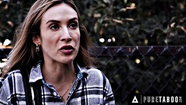 PURE TABOO Broke & Desperate Student Aiden Ashley Accepts Stepdad's Job Offer