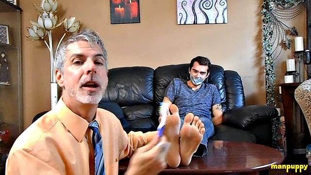 Professor Tickles Young Student's Feet - Kody Tracer & Richard Lennox
