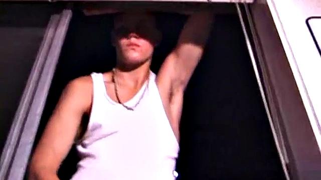 Exhibitionist Lance Jerking Off