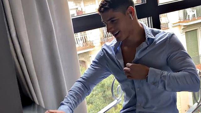 I Caught Him Jerking Off Online