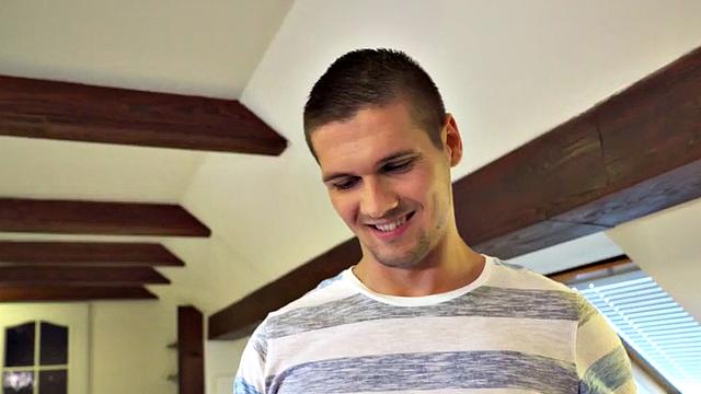 Stunning hotel babes get fucked in threesome while facesitting