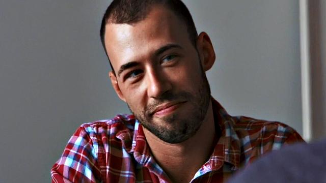 Skinny redhead teen strapon pegs dude in bisex 3some