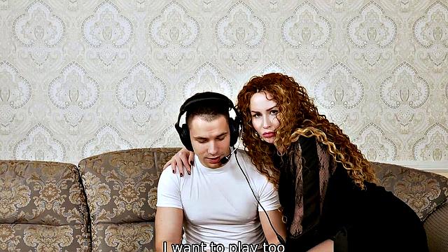 MATURE4K. Guy banged mature who just wanted to play game with him