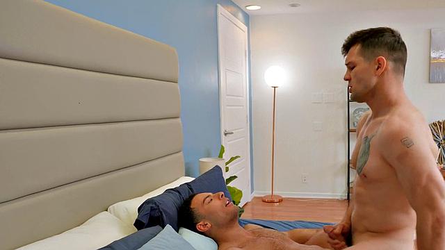 Eager Jock Barebacking his Lovrr In Passionate Affair