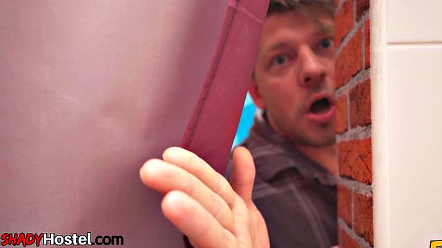 Lucky Guy Fucking 2 Busty Hostel Girls