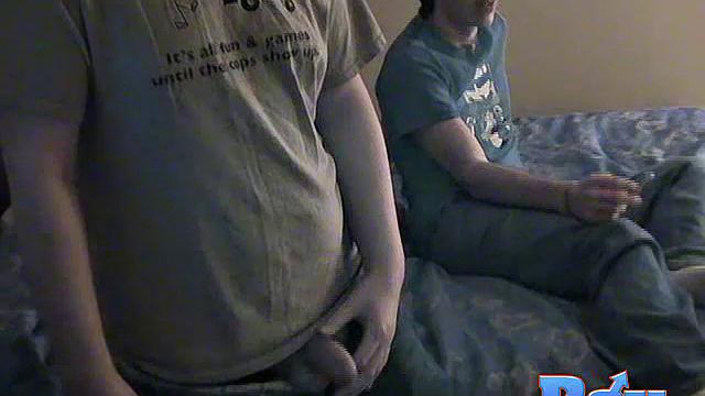 Straight Guy in a Threesome - Kyle, James & Chad