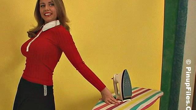 Erica Campbell - Ironing Babe 1