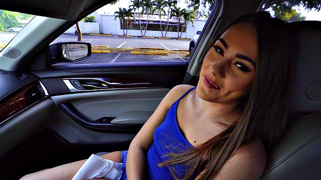 The Waitress gets her trimmed pussy pounded in various positions with a naughty twist