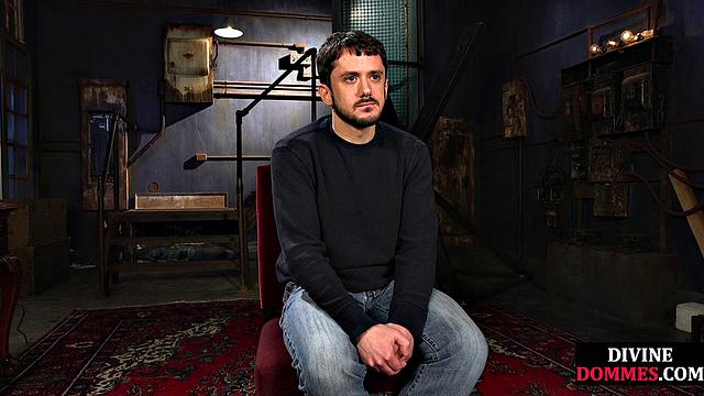 Weak male suspended and pegged