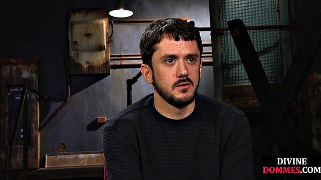 Weak male suspended and pegged