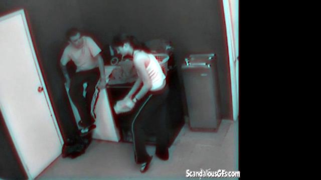 Horny couple bored with doggystyle & laundry get wild with hard fucking and Licking