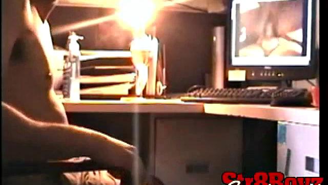 stroking off boy Zack