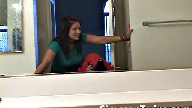 Simpson Twins get POV closeup