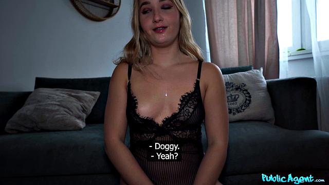 First Czech cock for teen