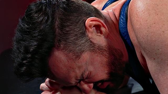 Fisting stud fists leather BF with pierced rod