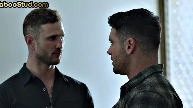 Athletic jock barebacked by stepbro till cumshot