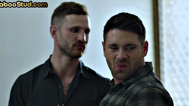 Athletic jock barebacked by stepbro till cumshot