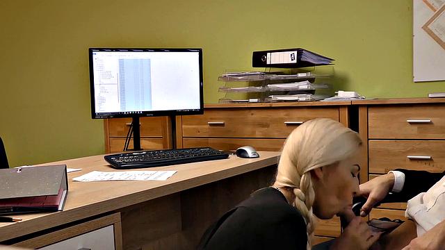 LOAN4K. Needing loan makes businesswoman hook up with man