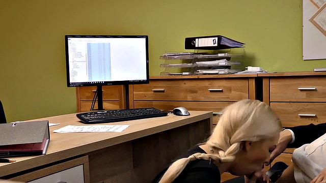 LOAN4K. Needing loan makes businesswoman hook up with man