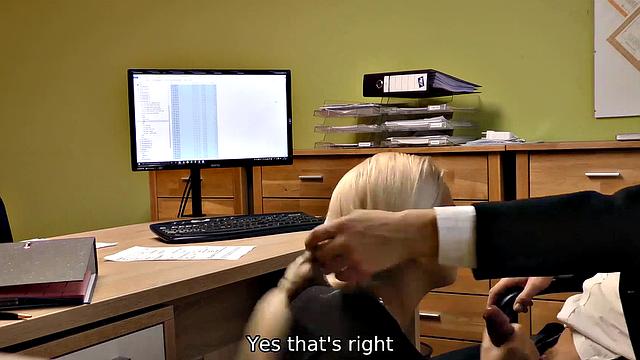 LOAN4K. Needing loan makes businesswoman hook up with man