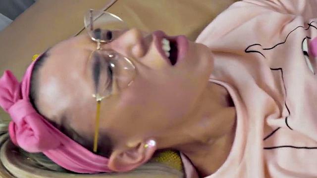 Stepsis sucking dick before riding cock in taboo couple