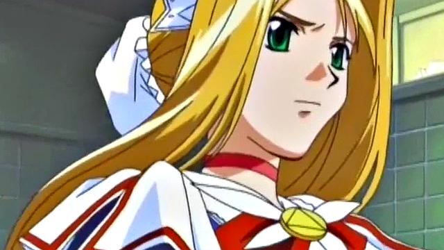 Анимешная школьница смачно лупит яйца, парень теперь её игрушка