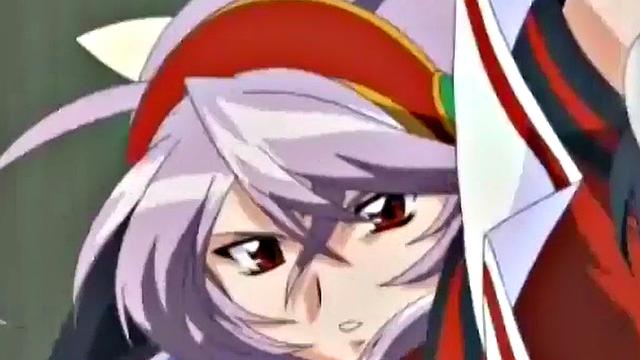 Анимешная школьница смачно лупит яйца, парень теперь её игрушка