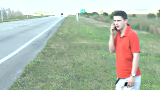 Dirty fooled gay pounded in anal hole in missionary